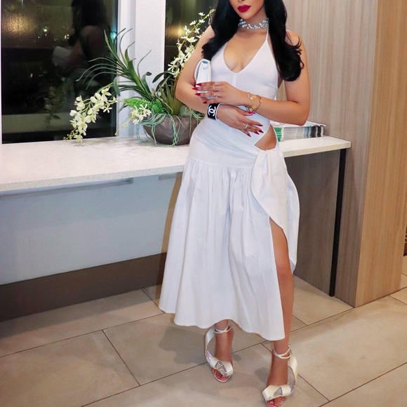 COUCOO ATACAMA DRESS - CRUSHED ICE - Picture 2 of 6